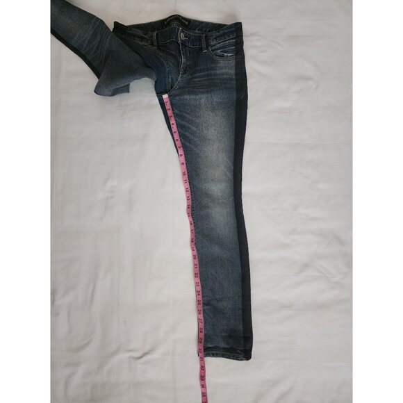 Express Jeans Women's STELA Low-Rise Cropped Skinny Jeans Size 8 - Picture 11 of 12